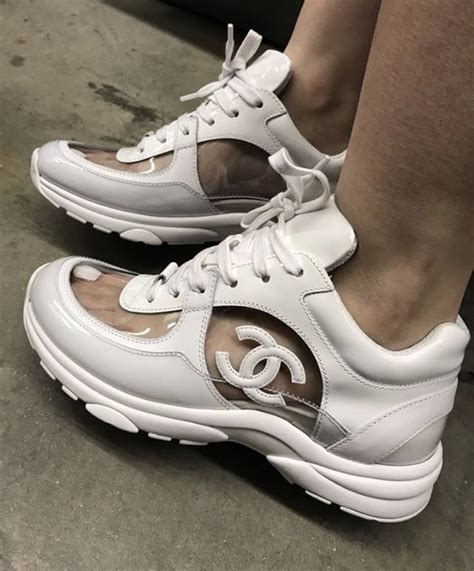 chanel tennis shoes for women